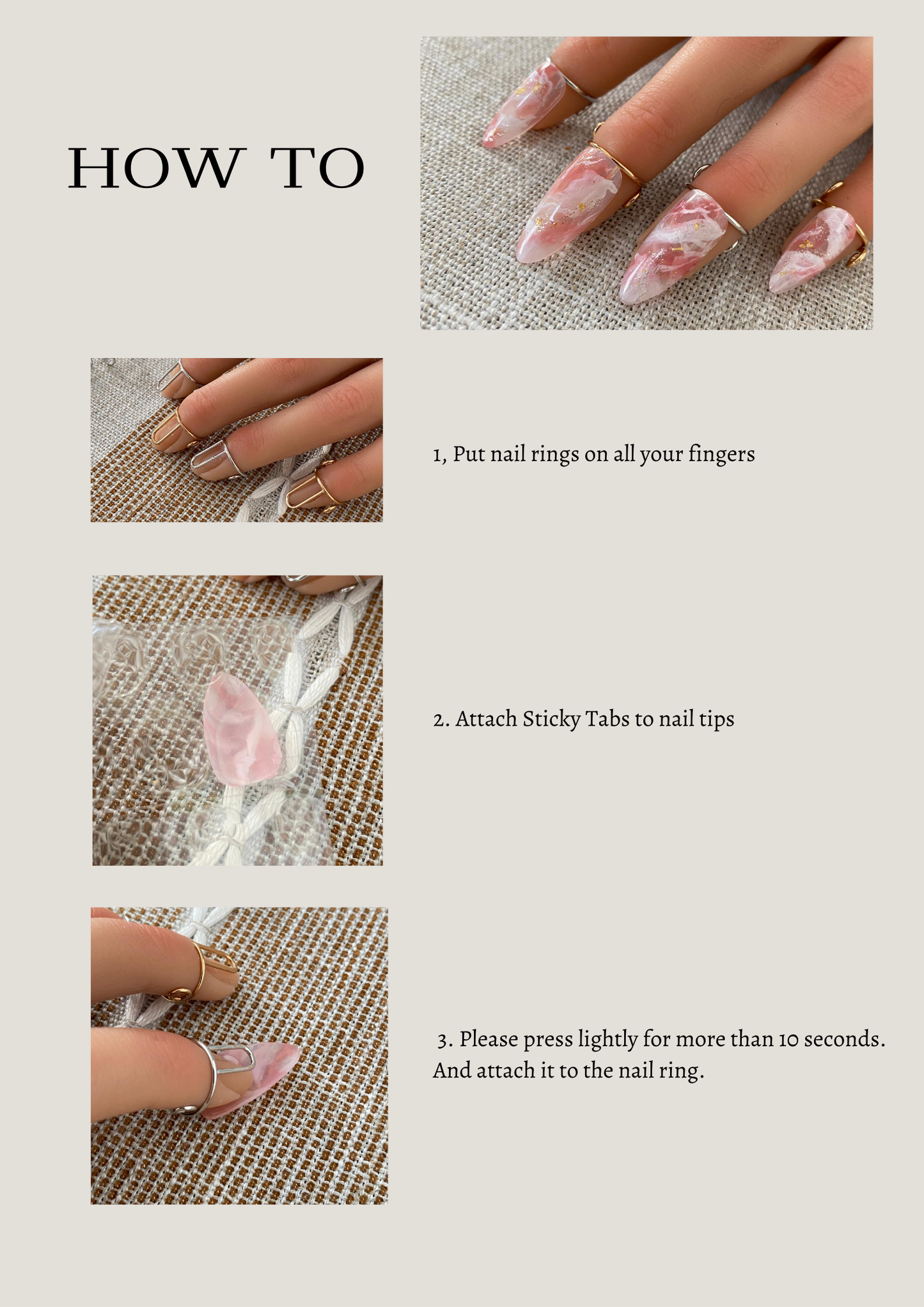 Nail Rings (FREE Size)