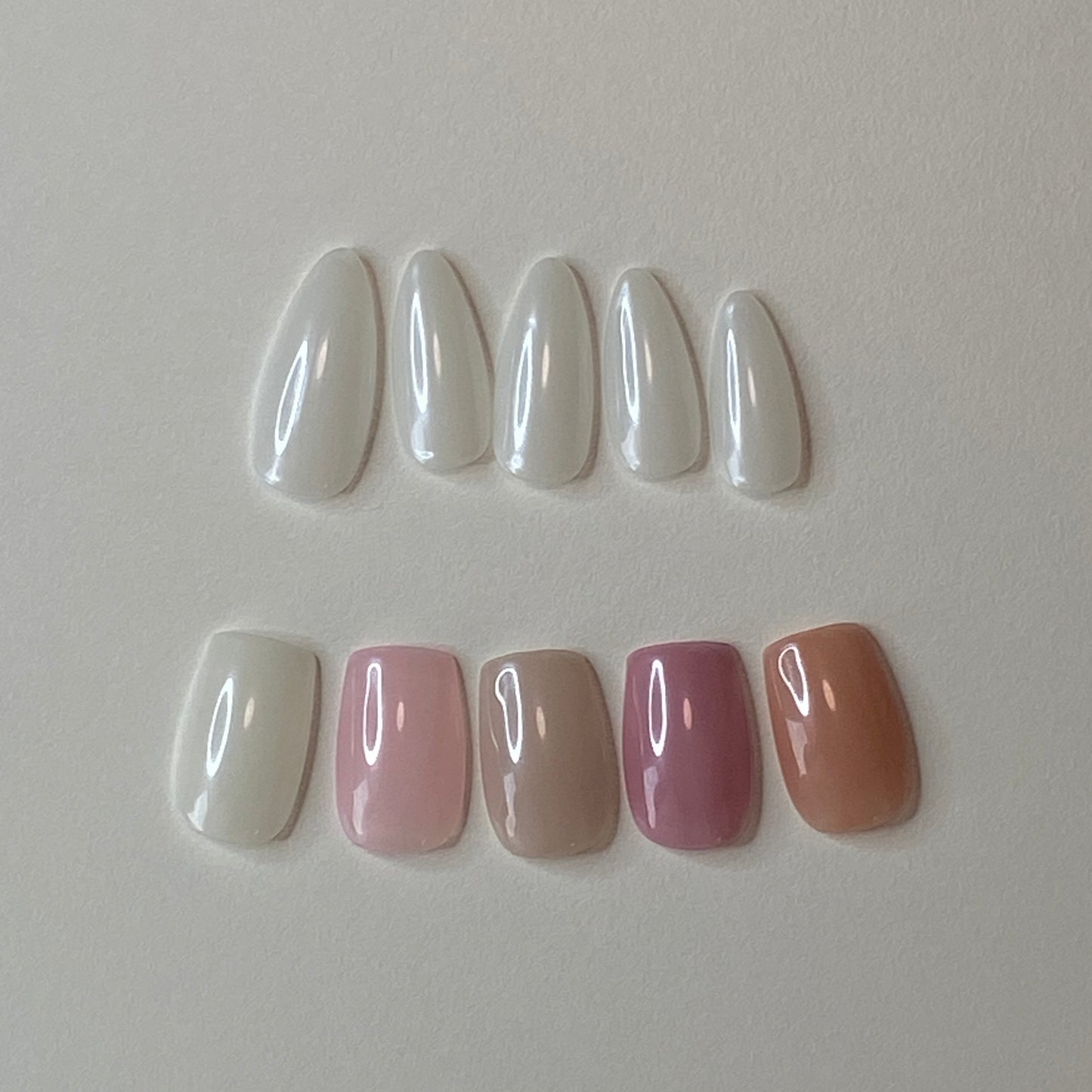 Pearl Nails (Beige)