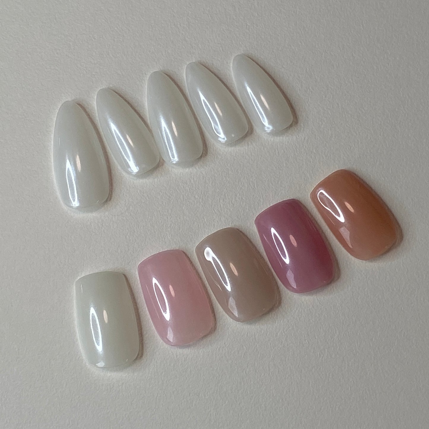 Pearl Nails (Beige)